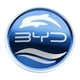 thumbnail image 2 of Etiqueta Engomada Del Emblema Del Volante Del Coche Accesorio Interior De Metal Para Byd Azul, 2 of 5