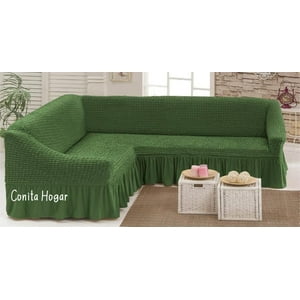 Genérico - Funda Turca Sillon L Verde Musgo