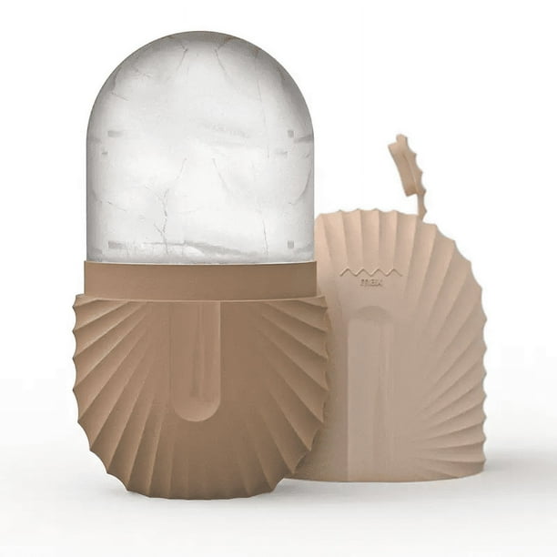 Ice Face Roller Ice Cube Beauty Massage Silicone Ice Mold For Eye Puffiness Ice Facial Roller Shrink Pores