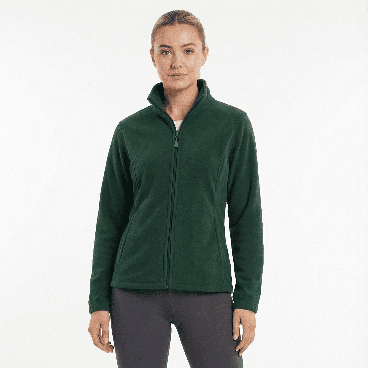 T-world - Micropolar Térmico Mujer Practical Line Trabajo Invierno Verde