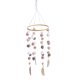 thumbnail image 5 of Círculo Redondo Madera Venonat Viento Chime Kids Habitación Decoración Rosa Blanco Gris, 5 of 5