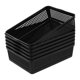 thumbnail image 1 of 6 Cestas De Almacenamiento Multiusos Para Organizar Archivos, Ideal Para Estanterías, Encimeras Y Armarios., 1 of 5