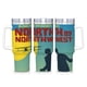 thumbnail image 1 of Con la Muerte en los Talones Vaso aislado de acero inoxidable con asa, diseño temático, regalo para familia, amigos y fans; incluye pajita y encaja en el portavasos estándar, 40 oz, 1 of 6