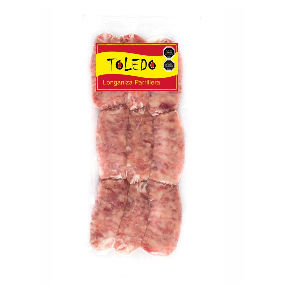 Longaniza Parrillera Al Vacio 9 Un 400 g Toledo