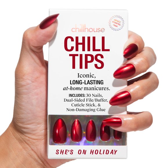 Uñas Postizas Chillhouse "She’s on Holiday" Almendra