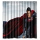 thumbnail image 1 of Cortina de ducha con estampado de Superman "El Hombre de Acero" con ganchos, tamaño 66 x 72 pulgadas, 1 of 3