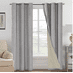 thumbnail image 2 of Cortina Blackout 100% 2 Paños 140x220cm Textura Lino Gris, 2 of 3