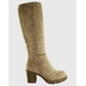 thumbnail image 2 of Bota Sgamuza Costuras Khaki Danicolle, 2 of 4