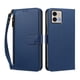 thumbnail image 1 of Funda Tipo Billetera para Motorola Moto G Stylus 5G 2023 con Soporte y Bolsillo con Cierre Azul profundo, 1 of 1