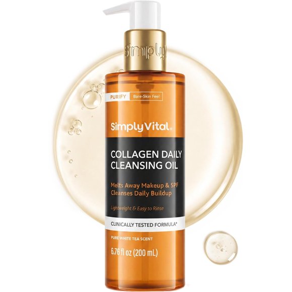 Aceite Limpiador SimplyVital Collagen 6.76 oz (200 ml)