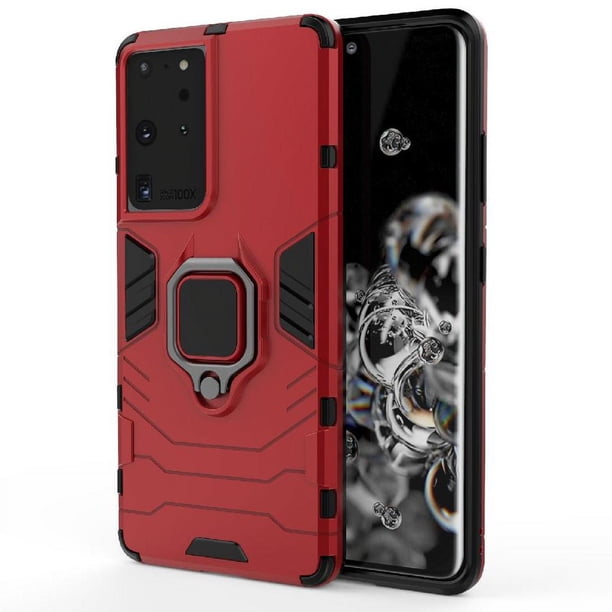FOXDOCK Funda Antigolpes para Samsung Galaxy S21 Ultra 5G – Protección Total con Soporte y Diseño Robusto