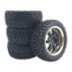 thumbnail image 4 of Neumático De Coche RC Para WLTOYS 144001 124018 124019 1/10 Modelo De RC Accesorios De Juguete Negro, 4 of 5