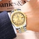 thumbnail image 2 of [START] Reloj para Hombre Reloj Mecánico Automático Esfera de Circón Función de Calendario Impermeable Reloj Dorado, 2 of 12