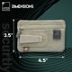 thumbnail image 3 of BILLETERA Lewis N. Clark RFID color Arcilla con compartimento oculto, 3 of 6