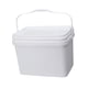 thumbnail image 1 of Cubo Rectangular De 10 L, Cubo Multiusos Para Limpieza Del Hogar, Jardinería, Acampada, Color Blanco, 1 of 5