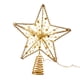 thumbnail image 3 of Estrella Para Adorno De árbol De Navidad Con Luces LED, Luz LED Dorada Para Adorno De árbol De Navidad, 3 of 5