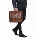 thumbnail image 5 of Mochila Sharo Mezcla de Lana Tres Tonos Blanco Gris Negro, 5 of 11