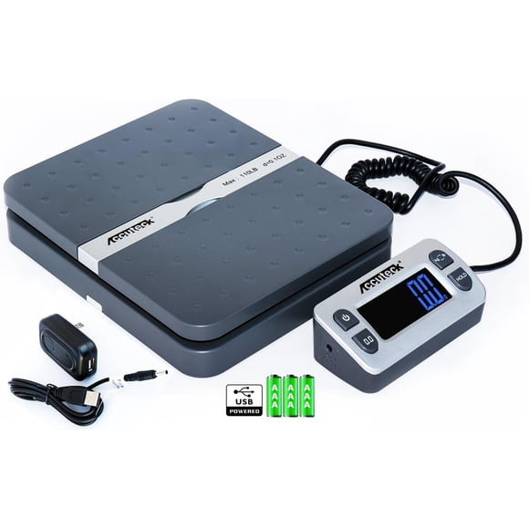 Balanza Digital Accuteck ShipPro W8580 50kg LCD Gris