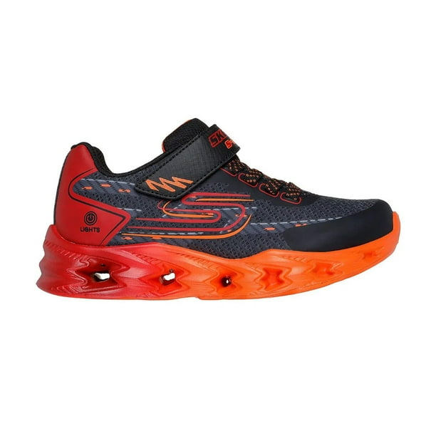 ZAPATILLAS URBANAS SKECHERS VORTEX 2.0 INFANTIL | 400604L-BKRD - Talla 33