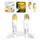 thumbnail image 1 of Cable De Red Cat8 Utp Oro 24k 5mts Wifi7 40gbps Sftp, 1 of 3