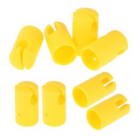 Ioensy - Reparación De Tapas De Postes De Caja De Trampolín Para Postes De 25 Mm Para Jardín, Hogar, Exterior, 8 Piezas