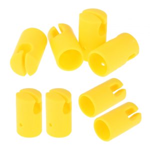 Ioensy - Reparación De Tapas De Postes De Caja De Trampolín Para Postes De 25 Mm Para Jardín, Hogar, Exterior, 8 Piezas