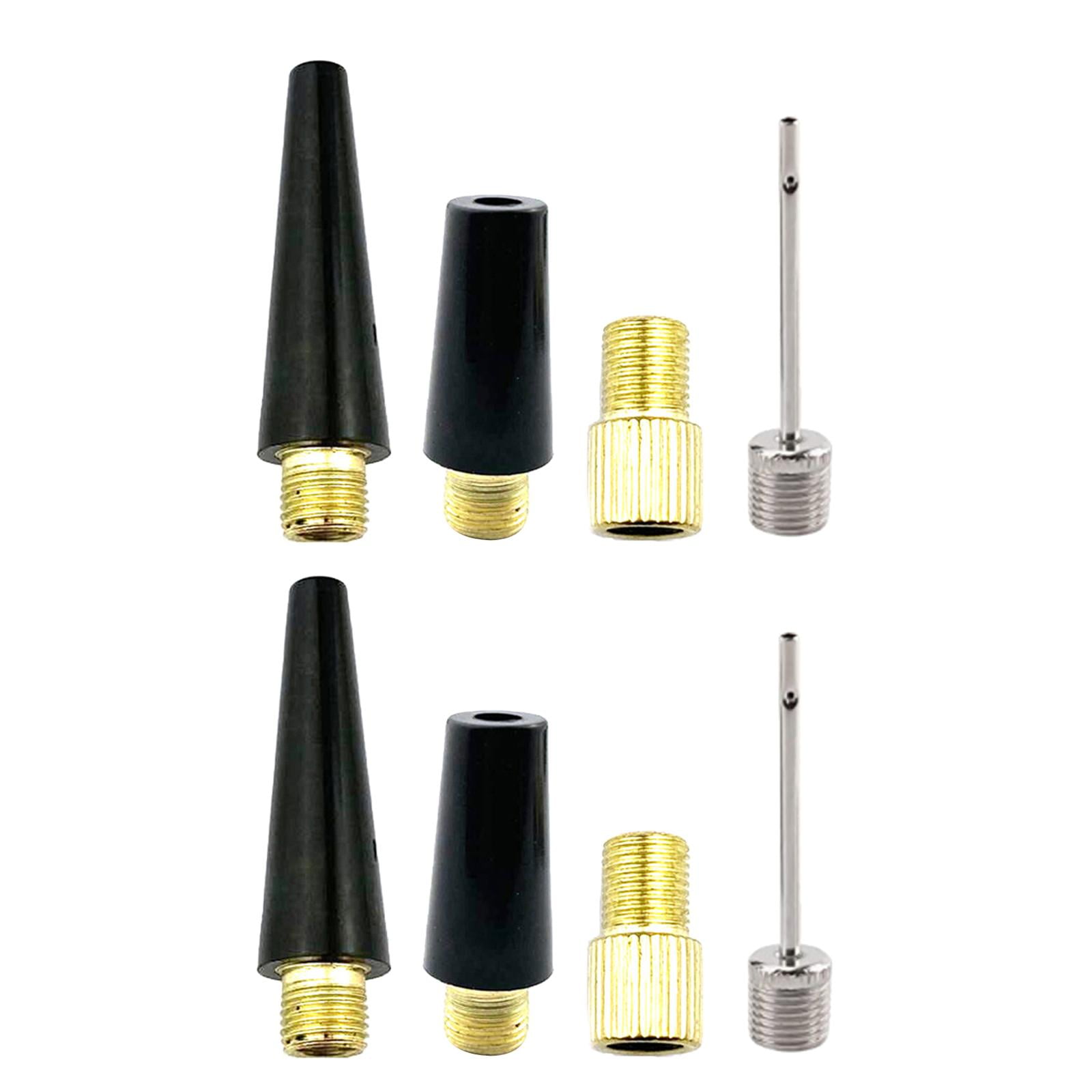 Ioensy - Adaptador De Boquilla De Bola Conector De Inflador De Bomba De Mano Accesorios De Bicicleta 8 Piezas