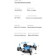 thumbnail image 4 of Dron 2 en 1 RC de 2,4 GHz, vehículo volador aire-tierra, cámara 4K HD, cuadricóptero con luz LED nocturna, helicóptero de juguete, despegue y aterrizaje con una sola tecla (color: azul, tamaño: 1080-3, 4 of 7