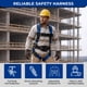 thumbnail image 2 of Arnés de Seguridad de Cuerpo Completo Sorano Safety, Cumple con OSHA/ANSI, 2 of 7