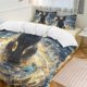 thumbnail image 1 of Umbreon Bed Duvet Cover Funny Anime Cartoon Bedding Sets Lightweight 3 Piece Comforter Sets, 1 of 5