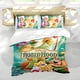 thumbnail image 5 of Robin Hood Conjunto de sábanas temático, trío de piezas, cómodo y amigable con la piel, diseño único, regalo de decoración para el hogar para familiares, amigos y fans,135cm *200cm, 5 of 6