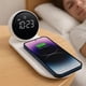 thumbnail image 2 of Reloj Despertador De Carga Inalámbrica Compatible Con Android Y Para iPhone 8 Al 16 Visualización De Hora Parlante Bluetooth, 2 of 3