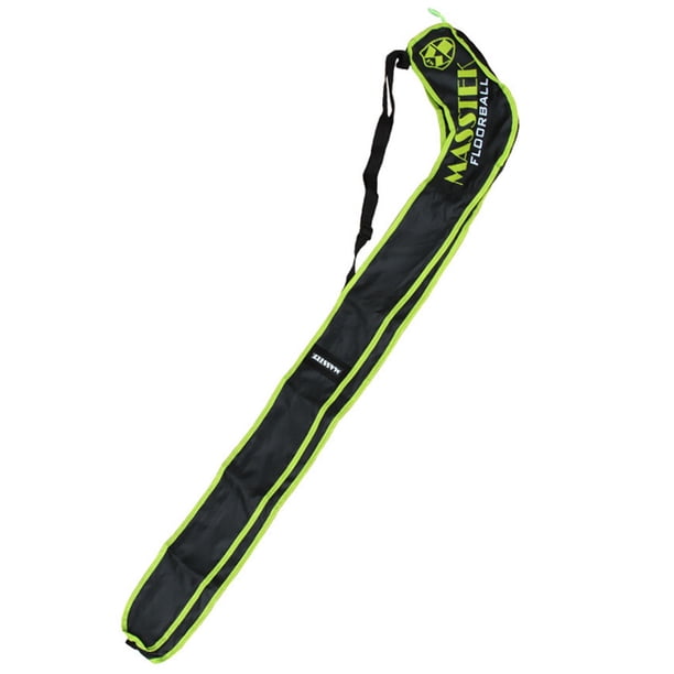Bolsa para palos de Hockey sobre hielo, bolsa de transporte ligera para hombres y adultos, Protector, equipo de Hockey, bolsa portátil para palos de H verde negro M