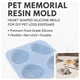 thumbnail image 2 of Molde de resina ZMCHE para recuerdo de mascota: perro y gato dormidos, 2 of 8