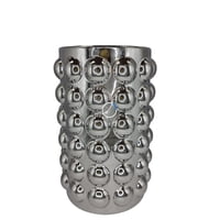 Jarron De Ceramica Con Burbujas Florero Decorativo