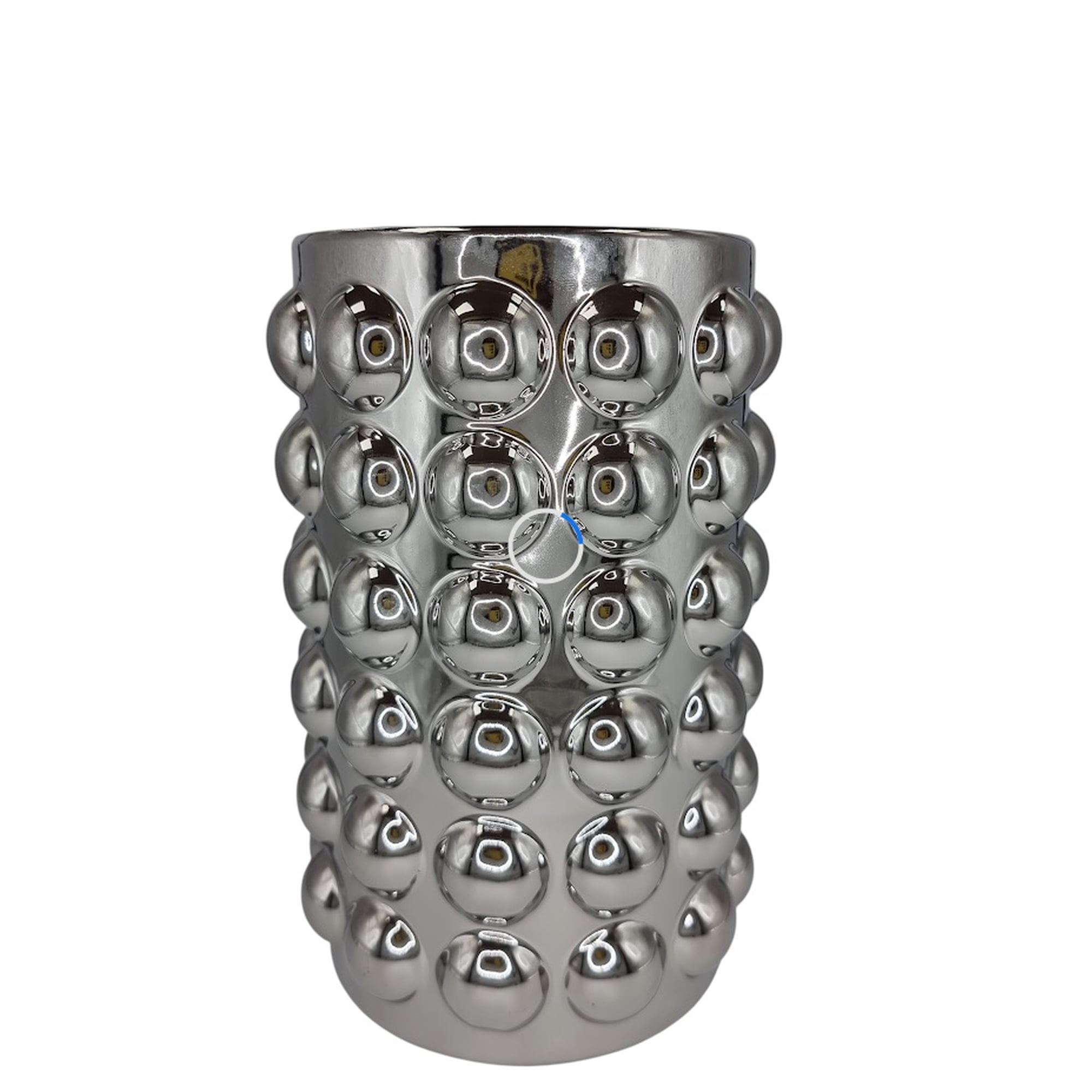 Jarron De Ceramica Con Burbujas Florero Decorativo