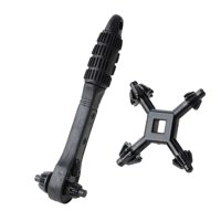 Ioensy - Taladro De 4 Vías Llave De Portabrocas Llave De Portabrocas Llave De Carraca Llave De Carraca