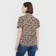 thumbnail image 2 of Polera Mujer Botones Animal Print Gris Corona, 2 of 5