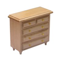 Bothyi - Miniatura De Madera 1:12 Vitrina Niñas Niños Para Diy Modelo Bebé