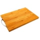 thumbnail image 1 of Tabla de picar cortar madera asado chef 34x24x2cm, 1 of 3