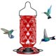 thumbnail image 1 of Alimentador de colibríes Bublador 680 ml de vidrio para exteriores, 1 of 8