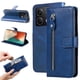 thumbnail image 5 of Funda con Cremallera para Xiaomi Redmi Note 13 5G, Carcasa Cartera de Cuero PU con Soporte y Tarjetero, 5 of 6