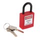 thumbnail image 1 of candado de seguridad candado cerradura de seguridad con llave diferente seguridad exterior rojo, 1 of 5