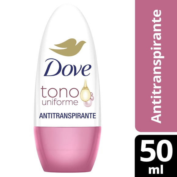 Desodorante Roll On Dove On Dermo Aclarant Mujer, 50 ml