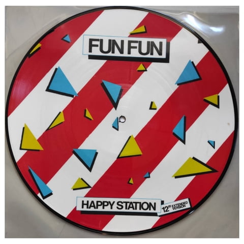 Hitway Music - Fun Fun - Happy Station/Color My Love (Picture Disc) | 12 Maxi Single Vinilo