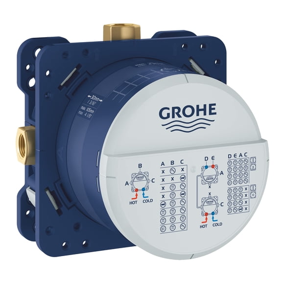 Acople de manguera GROHE Rapido Smartbox 75‑105 mm Cromo