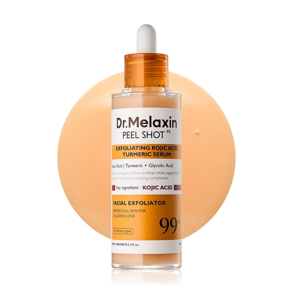 Suero Facial Dr. Melaxin Peel Shot Ácido Kójico Cúrcuma 80 ml