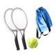 thumbnail image 1 of Mini Raqueta De Tenis Y Juego De Pelotas Para Manualidades, Decoración Para Tartas, Kit De Tenis En Miniatura 1:12, Color Plateado, 1 of 3