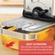 thumbnail image 4 of Freidora T-Fal Compact EZ Clean de acero inoxidable 1.8L, 4 of 9