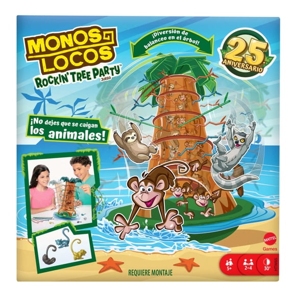 Juego de Mesa Mattel Games Monos Locos 25 Aniversario